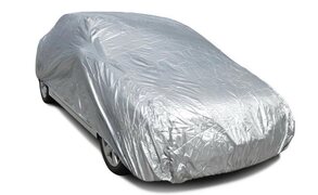 Autoabdeckhaube Autoplane L (508195152cm) silber atmungsaktiv UV-/Wetterschutz