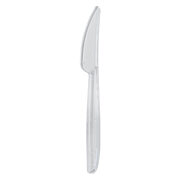 Messer Mehrweg spülmaschinengeeignet PS 18cm transparent,  50 Stk.