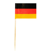 Flaggenpicker Fahnenpicker Deko-Picker Land 'Deutschland',  50 Stk.