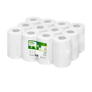 Satino Handtuchrolle Comfort Mini, System CF1, Innenabrollung 1-lagig 12 Rollen, 20cm x 120m perforiert, wei�