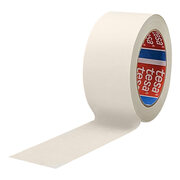 Papierklebeband tesapack 4713 mit Naturkautschukkleber  50mm x  50m, weiß