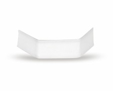 U-Clipse Verschlussclipse Beutelverschlsse 33 mm Weiss Papier, 1000 Stk.