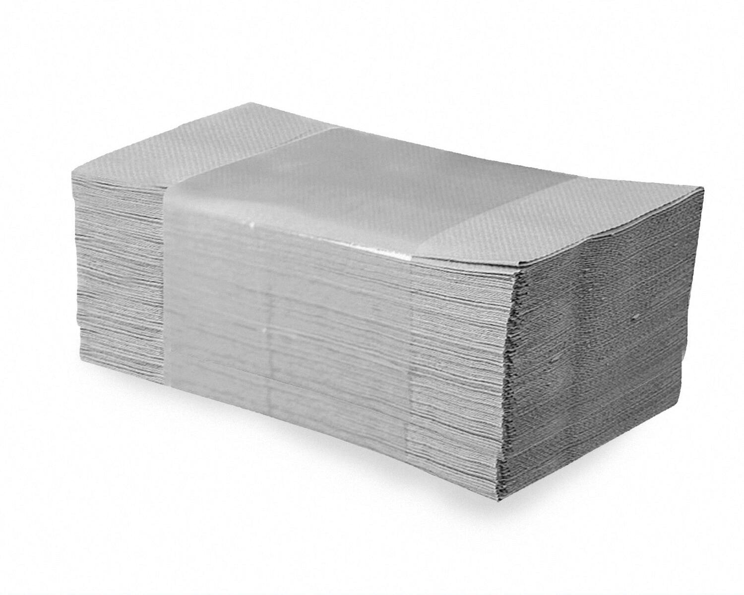 Falthandtücher Papierhandtuch 25x23cm 1-lagig natur geprägt Zick Zack V-Falz, 5000 Stk.