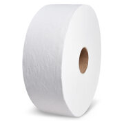 Toilettenpapier Tissue JUMBO 2-lagig  23 cm wei,  6 Rollen