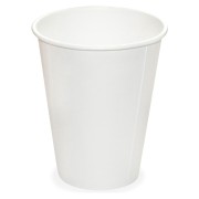 Heiß- und Kaltgetränkebecher Pappbecher weiß 350ml 420ml, O 90mm, 50 Stk.