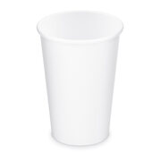 Heiß- und Kaltgetränkebecher Pappbecher weiß 250ml 330ml, O 80mm,10 Stk.