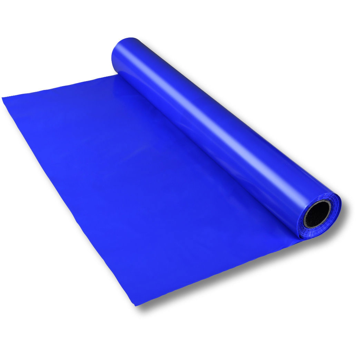 LDPE-Folie Dekofolie Tischdecke blau opak, 2300mm x 50m, 100my