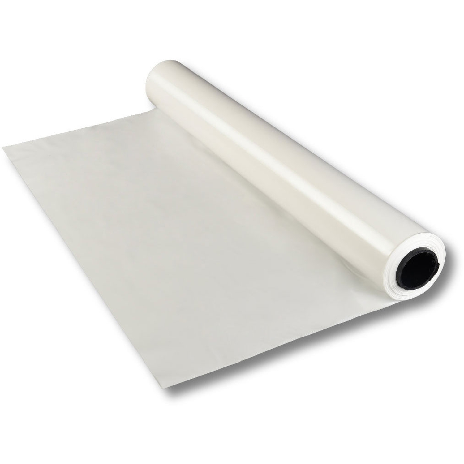 LDPE-Folie Dekofolie Tischdecke weiss opak, 2300mm x 50m, 100my