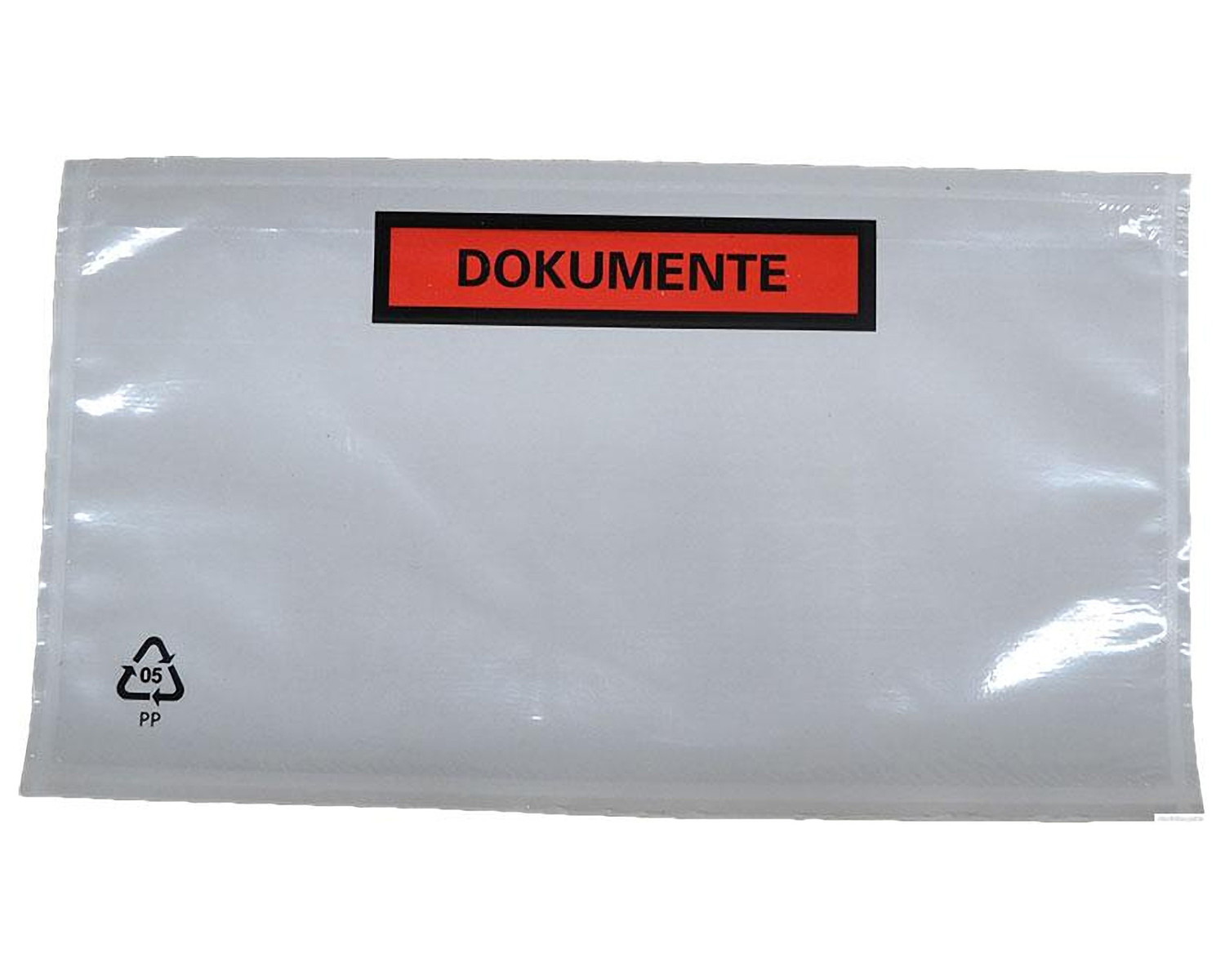 Dokumententaschen Begleitscheintaschen *Dokumente* DIN Lang 235x130mm, 1000 Stk.