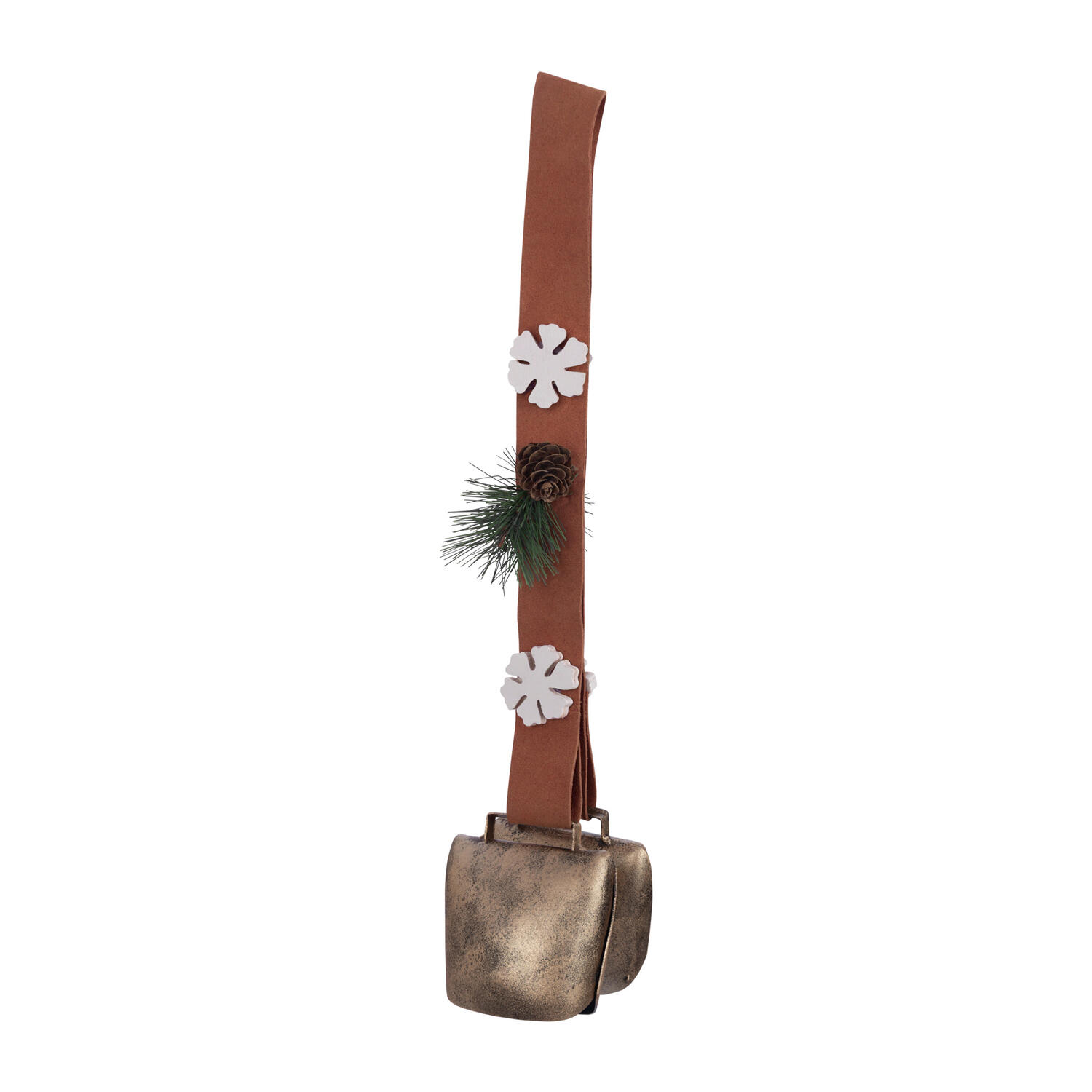 Glocken aus Metall, Deko zum H�ngen gold 50cm