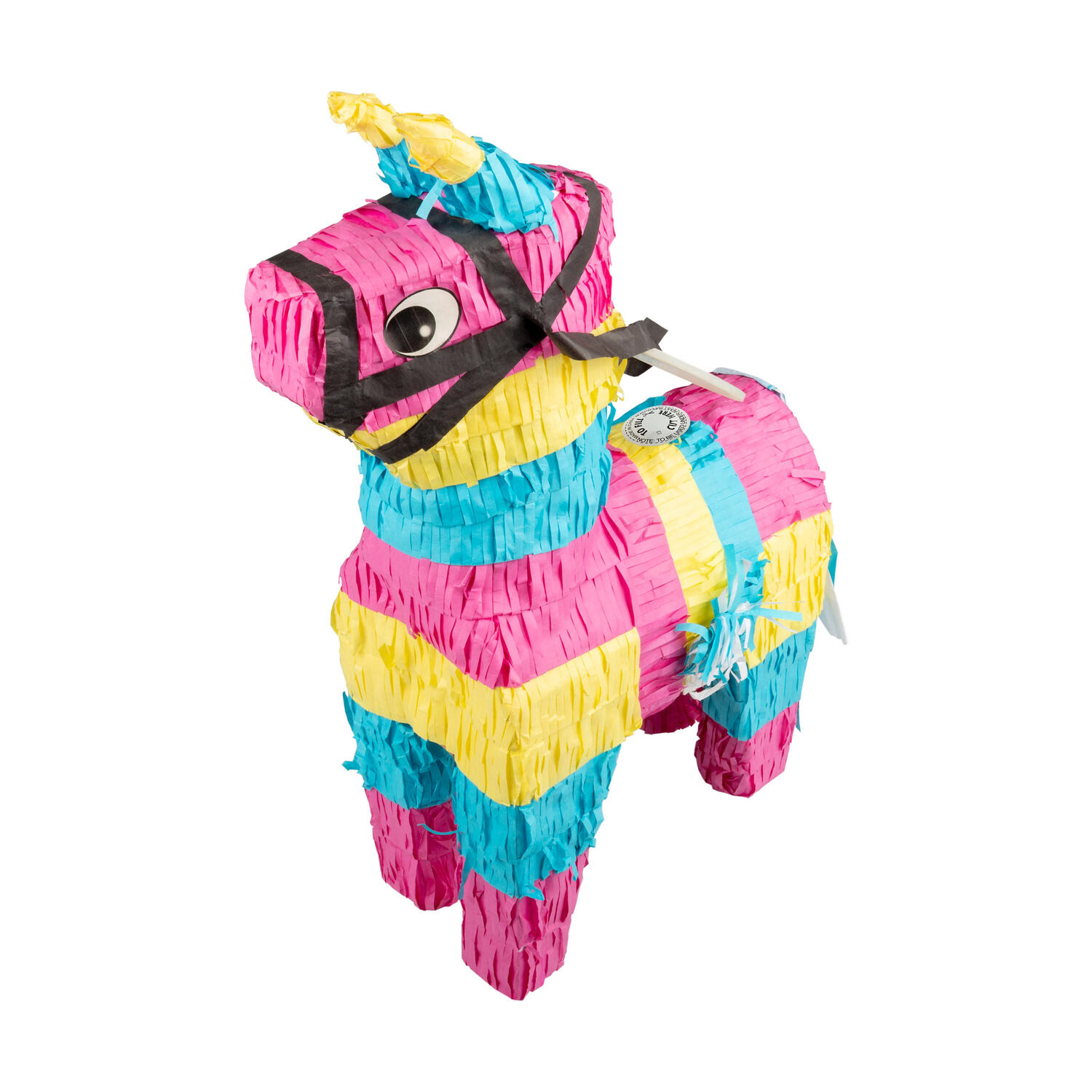 Pinata Pferd Partyspiel bunt, 47 cm, 1 Stk.