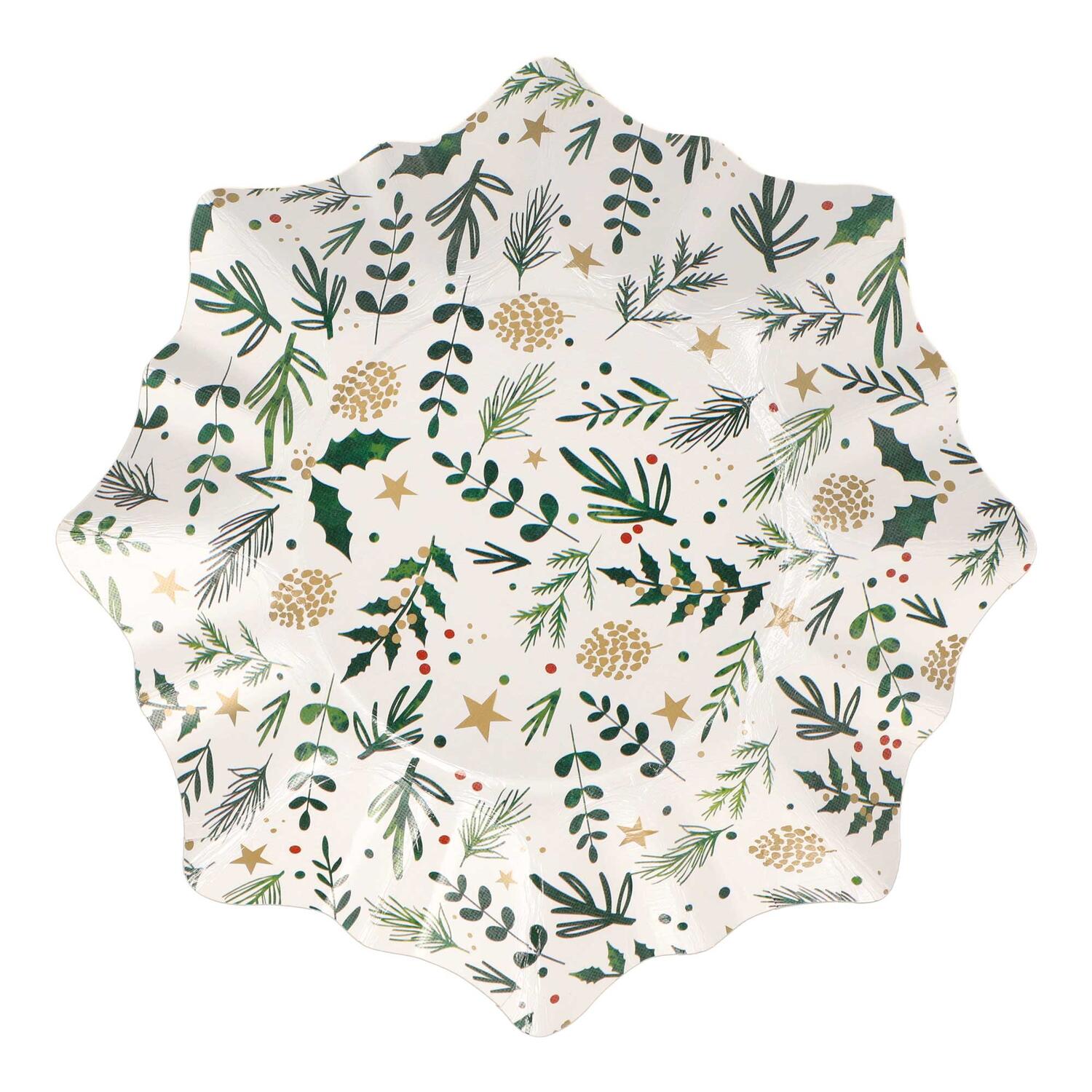 Gebckschalen Pltzchenschalen fr Weihnachtsgebck Pappe  28 cm verschiedene Motive, 2 Stk