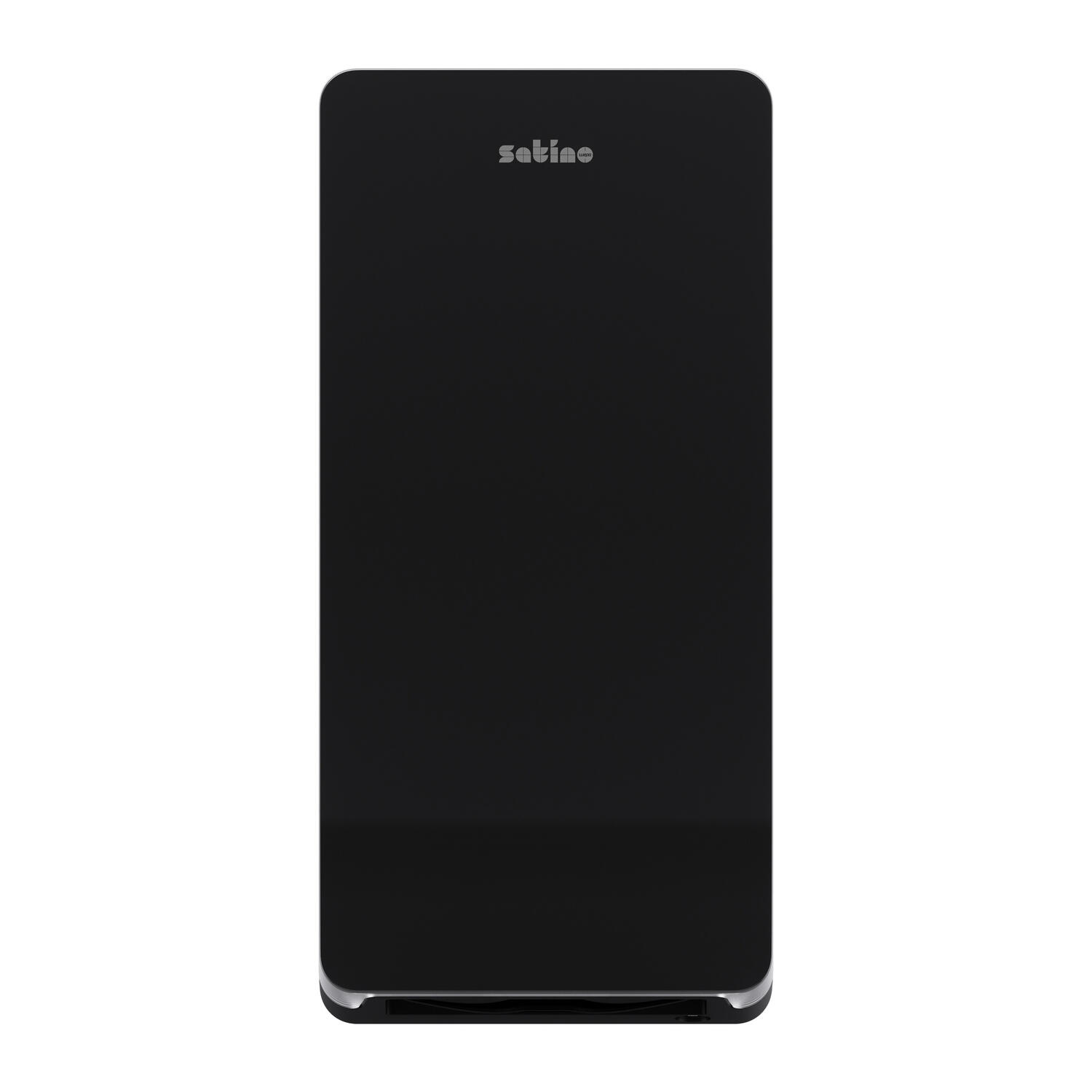 Satino Hyginity Falthandtuchspender Interfold XL, System PT2, 66,5 cm x  31,6 cm x 12,9 cm, schwarz