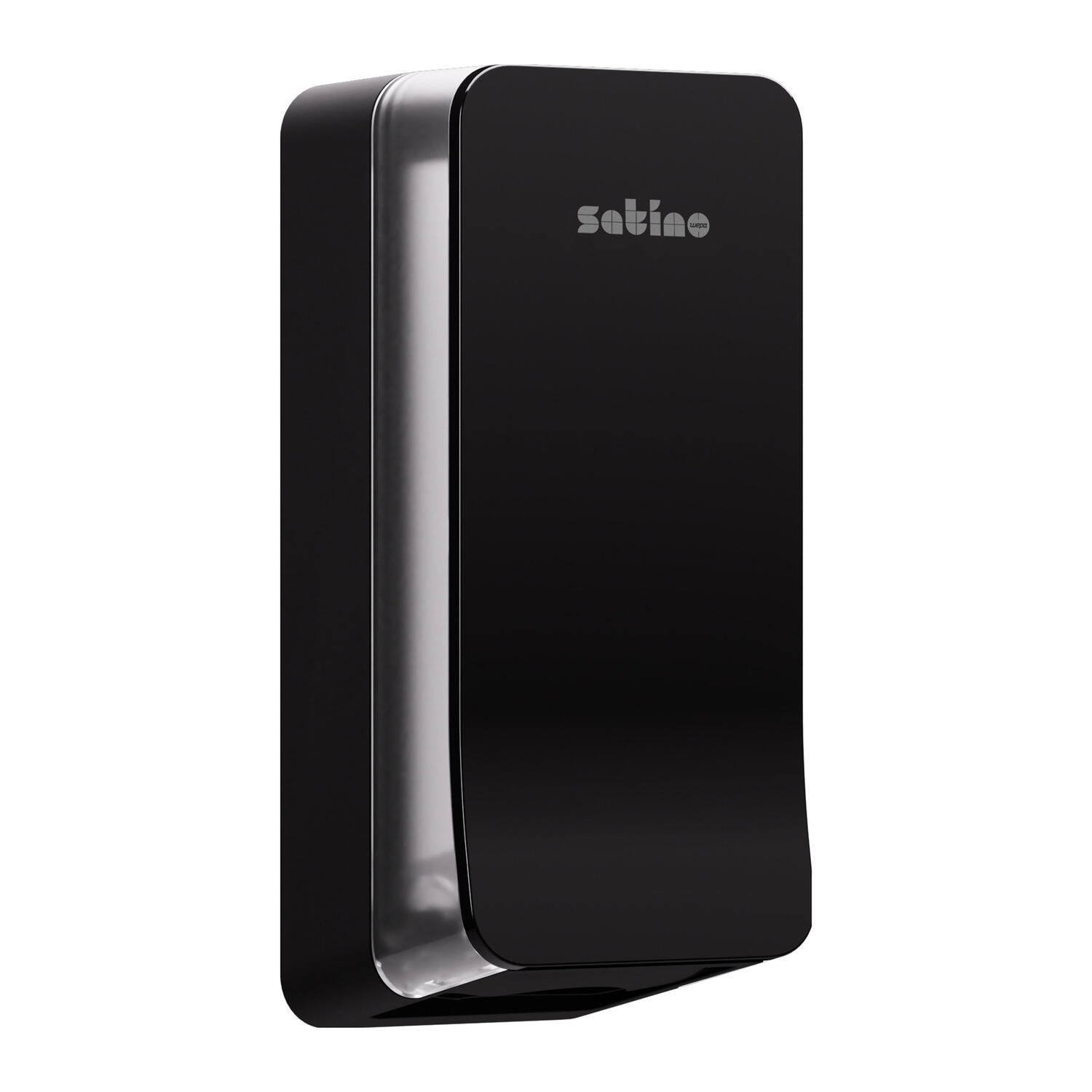Satino Einzelblatt-Toilettenpapierspender f�r BT1, hygienisch, schwarz