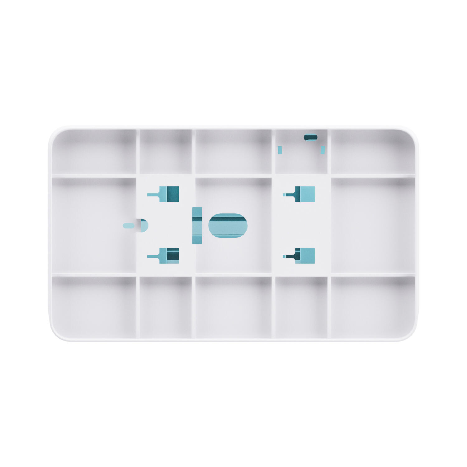 Satino Hyginity Falthandtuchspender XS, System PT3,  17,6 cm x 30,1 cm x  15,1 cm,  wei�