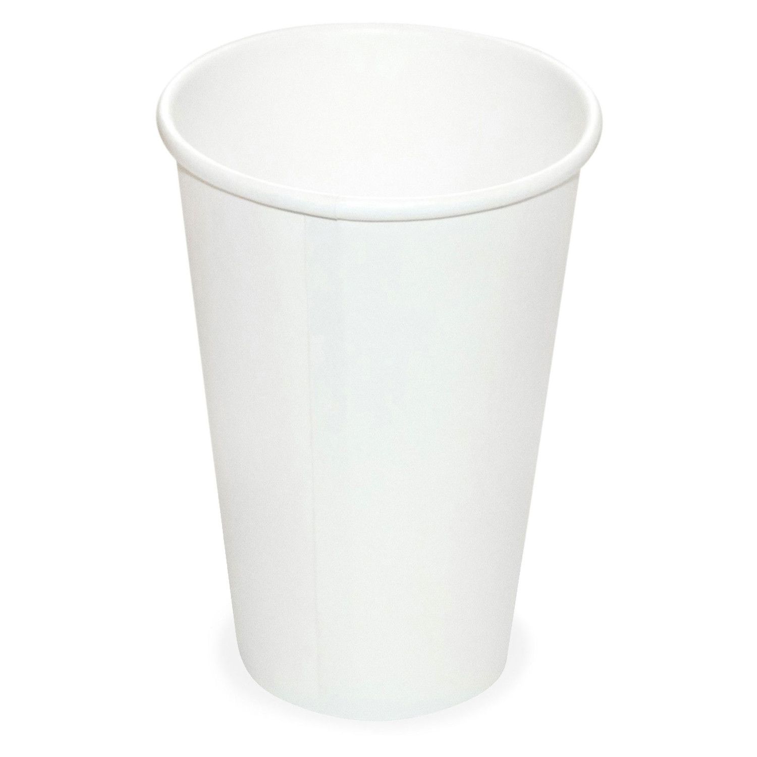 Hei- und Kaltgetrnkebecher Pappbecher wei 250ml 330ml,  80mm, 50 Stk.