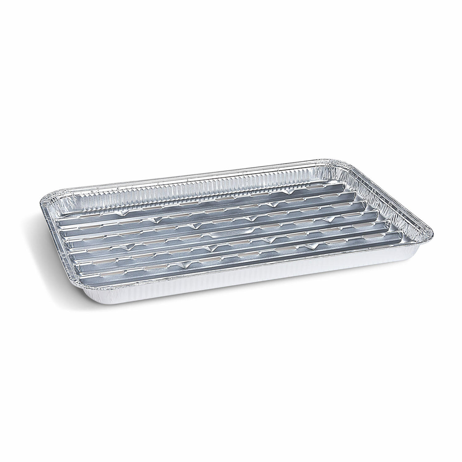 Alu-Grillpfannen Grillschalen BBQ, 34.4 x 22.4cm, mehrfach verwendbar, 100 Stk