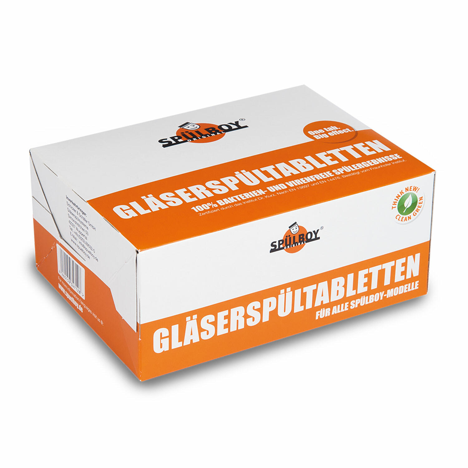 Glserspltabletten 750g fr Splboy, 48 Tabletten = 192 Anwendungen