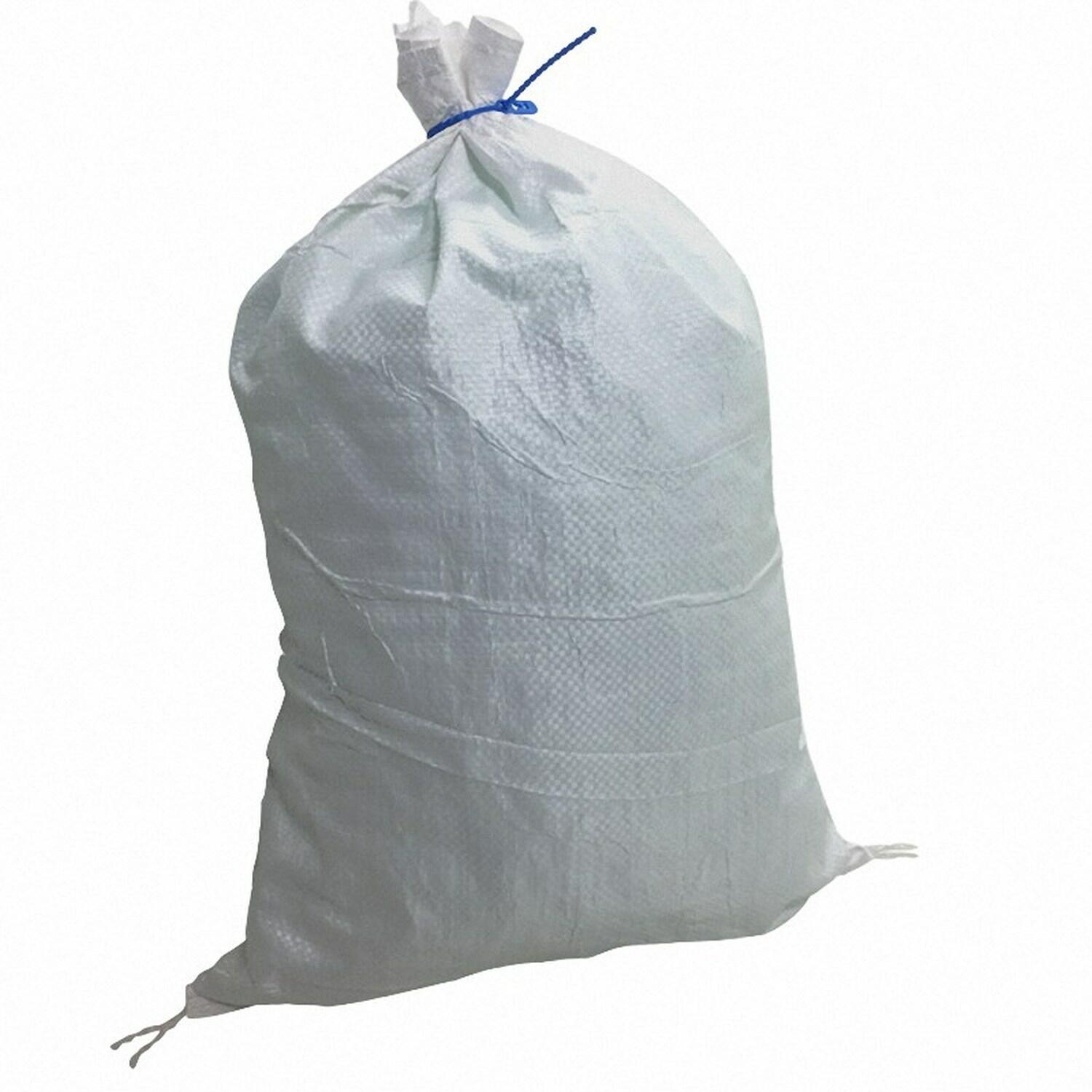 Schwerlastsack Gewebesack Hochwassersack wei 400 x  600 mm PP bis 15kg